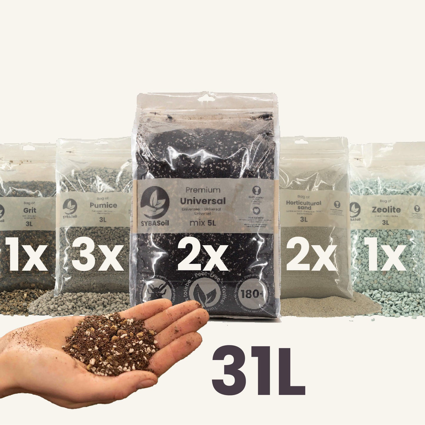 Tee-se-itse aavikkosekoituspaketti