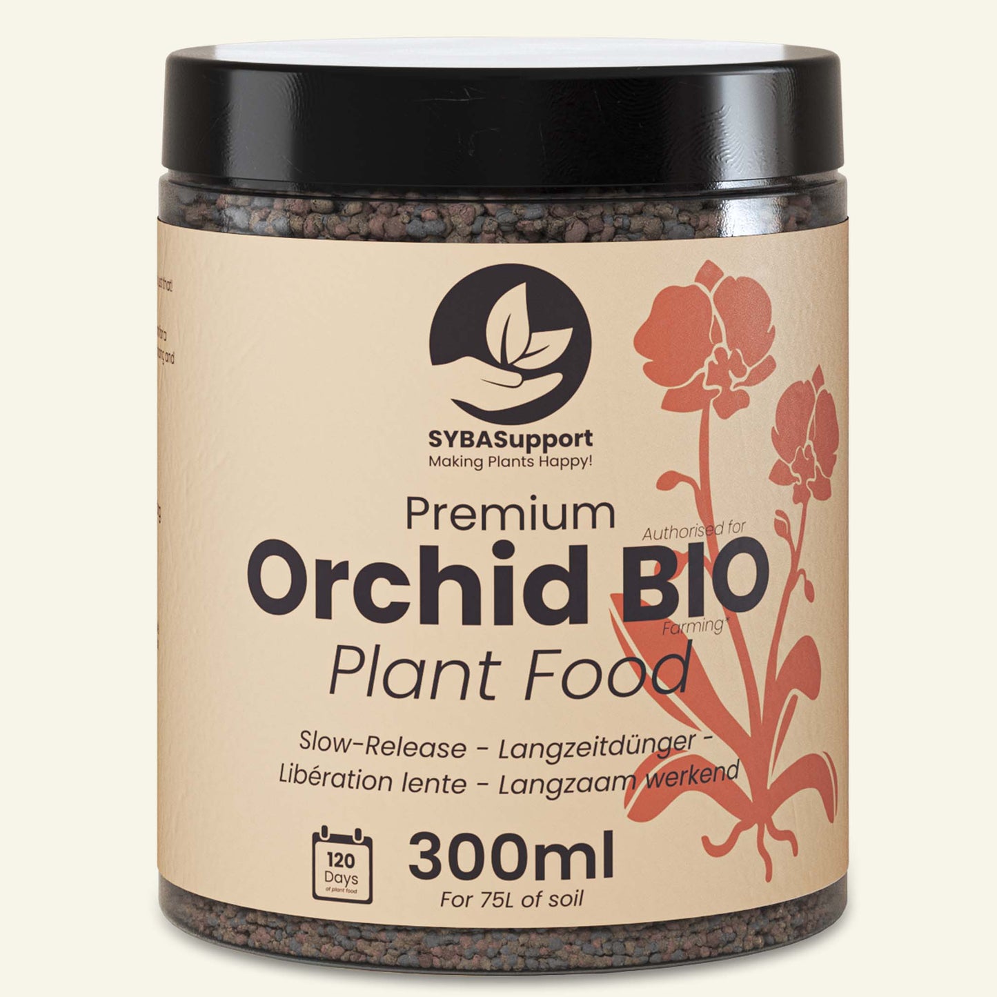 Orkideoiden BIO Hitaasti Vapautuva Ravinne