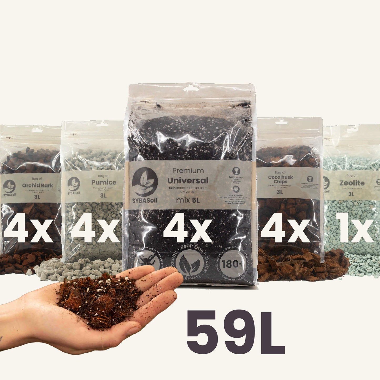 Super tee-se-itse aroidien sekoituspaketti