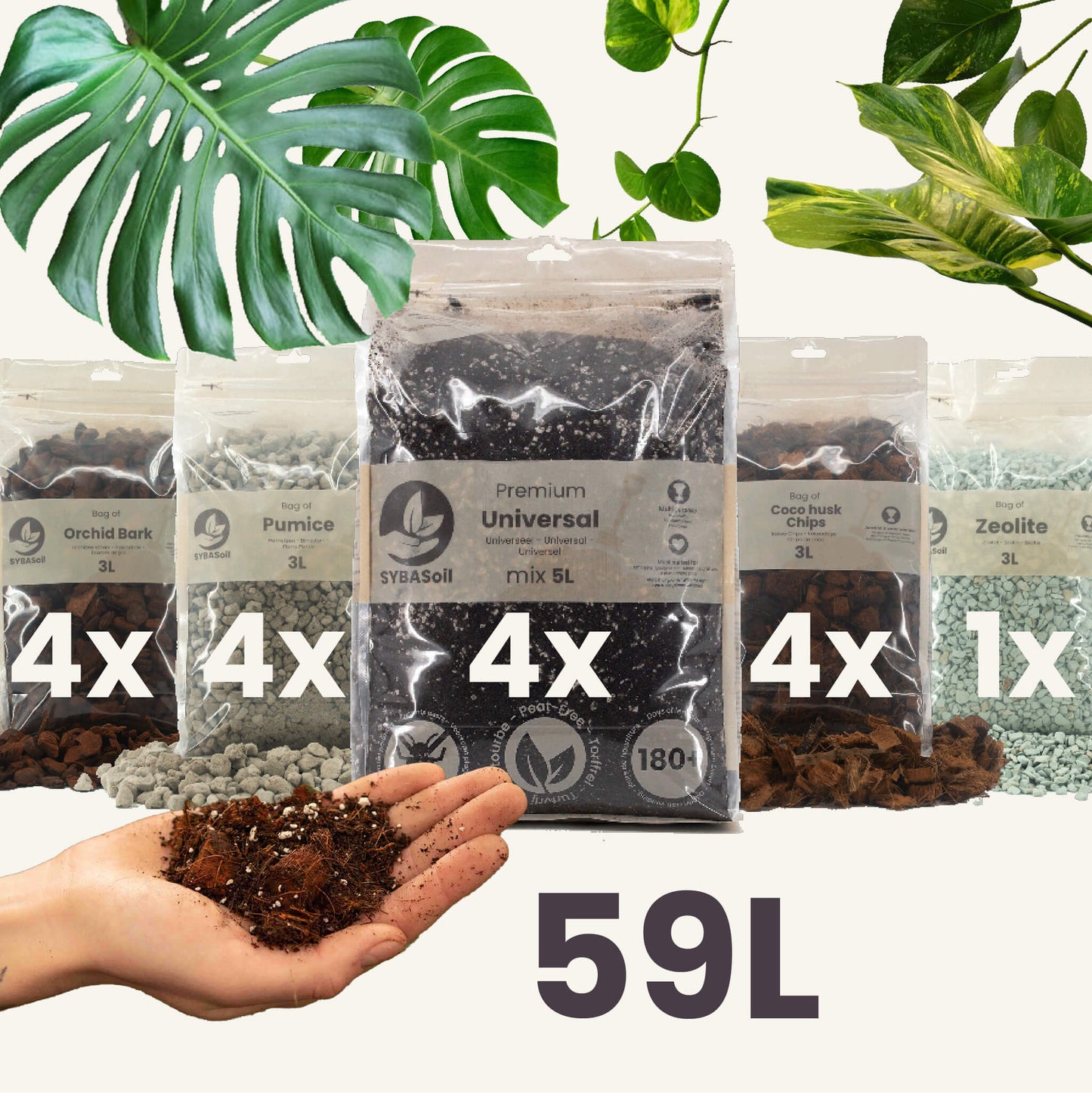 Super tee-se-itse aroidien sekoituspaketti