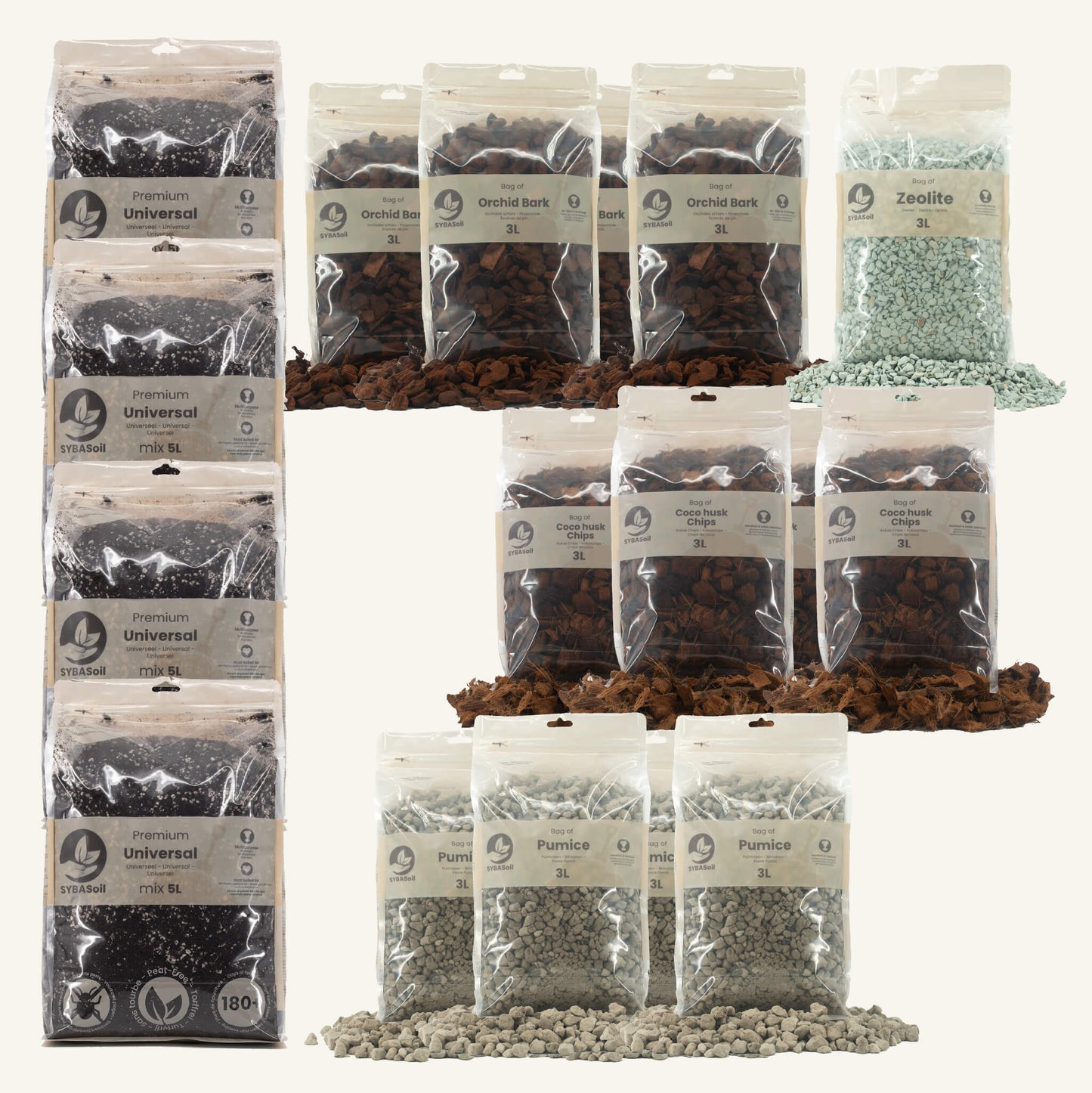 Super tee-se-itse aroidien sekoituspaketti