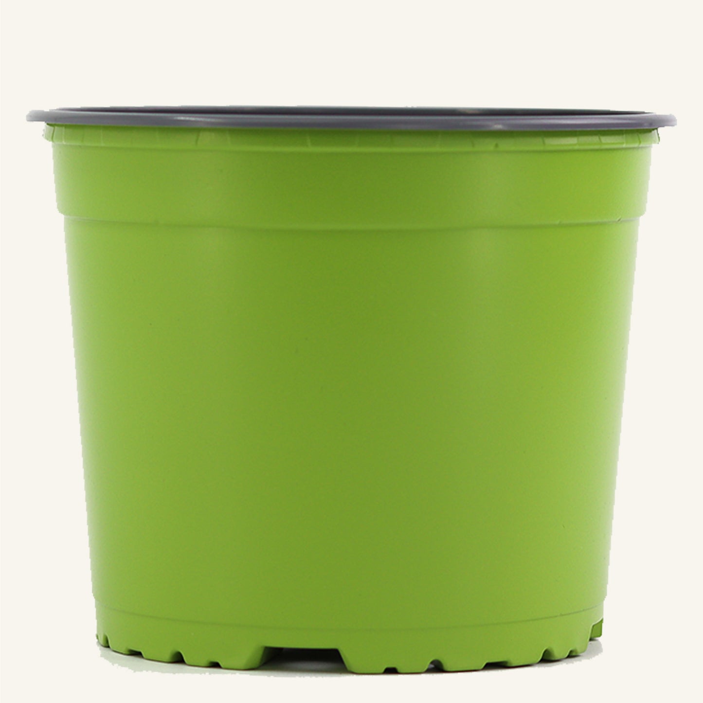 Green nursery pot