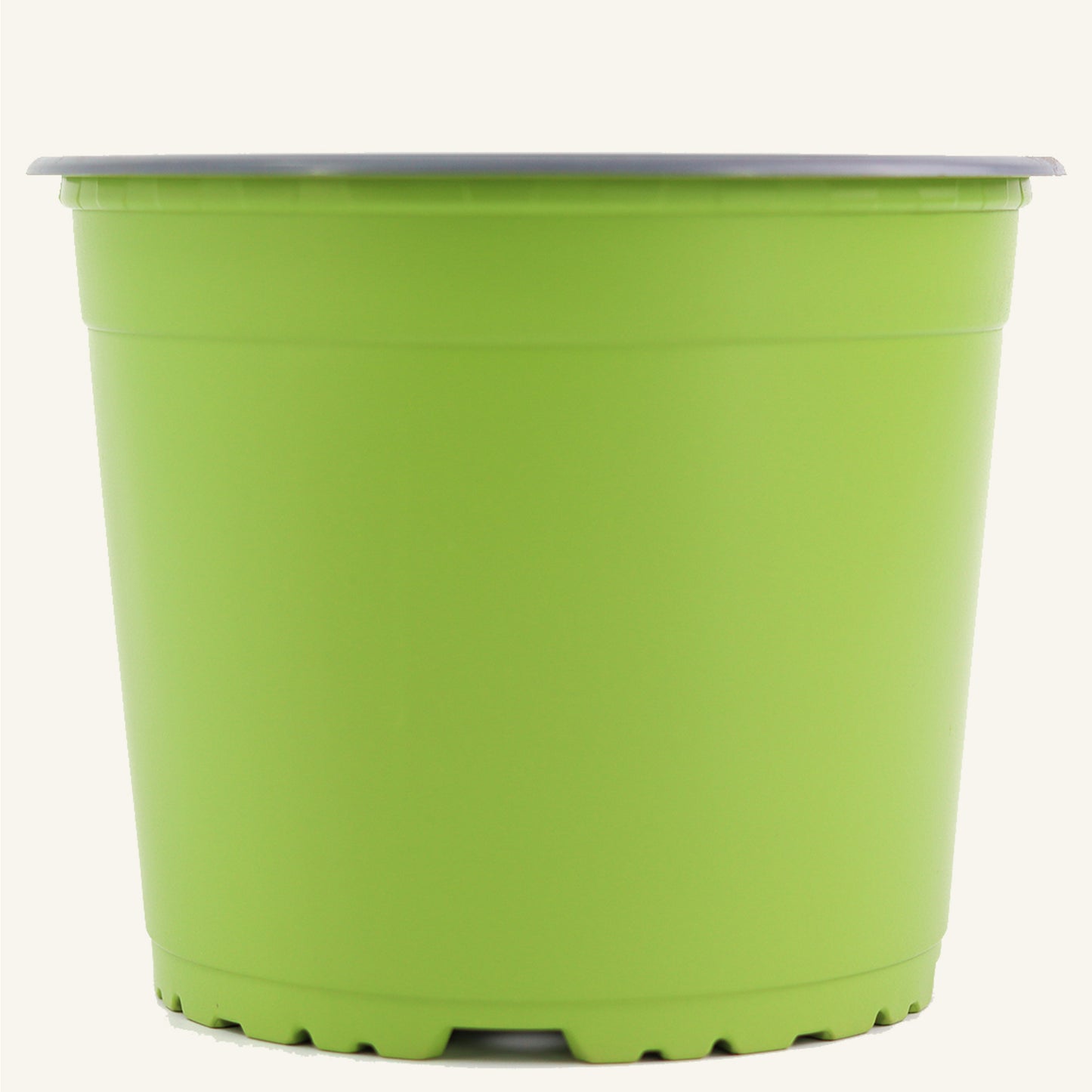 Green nursery pot