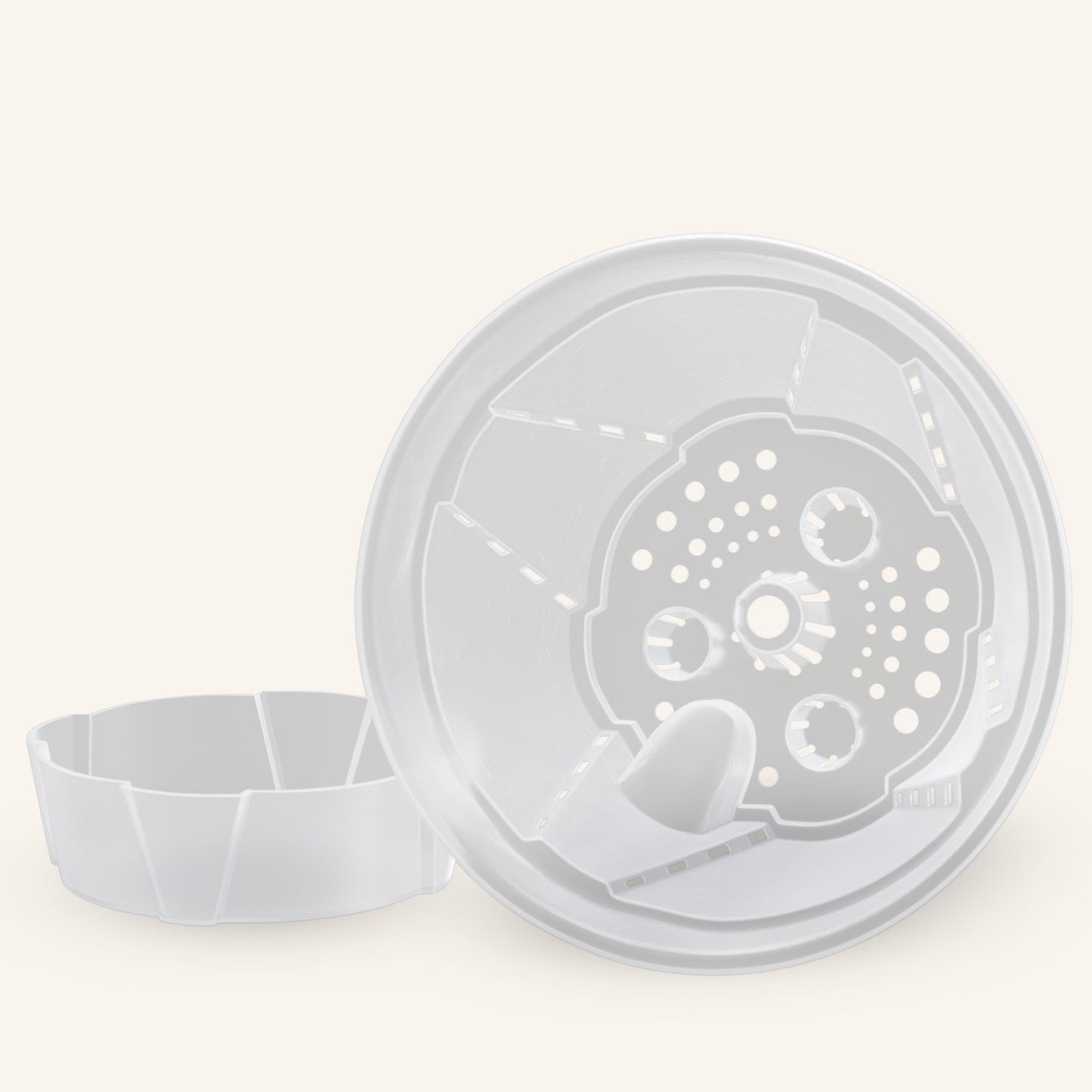 Läpinäkyvät itse kastelevat kasviastiat