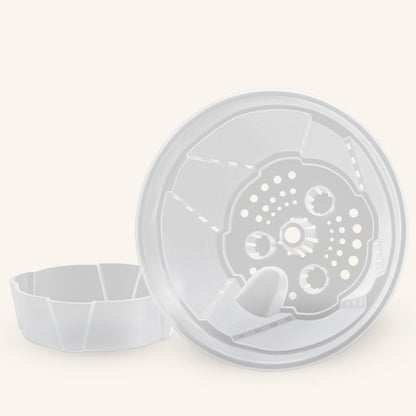 Läpinäkyvät itse kastelevat kasviastiat